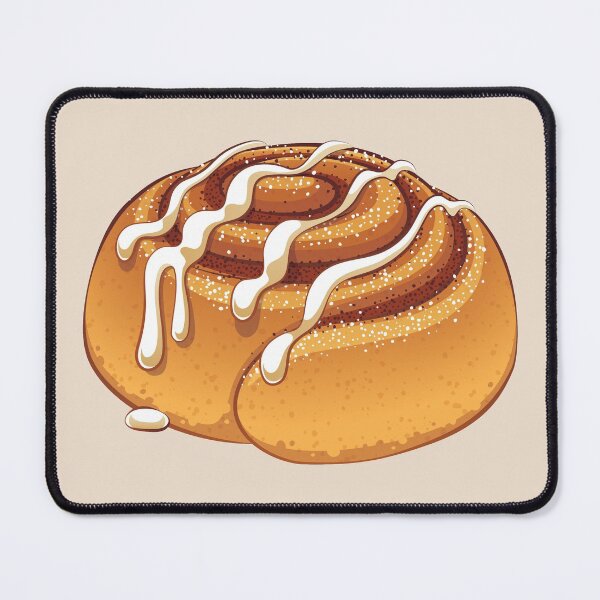 Item preview, Sweet Cinnamon Roll with a Drizzle of Icing Sugar designed and sold by Alicia Chee.
