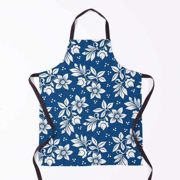 Item preview, Patrón de flores general con azul designed and sold by Marie Young.