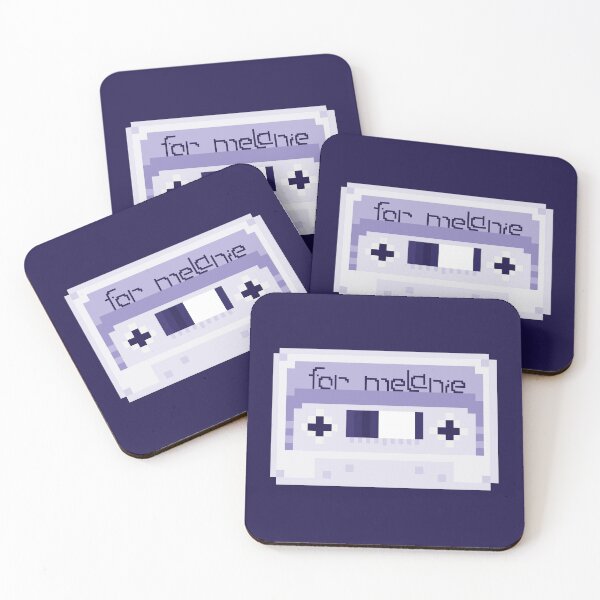 Item preview, Pixel Cassette Tape Personalized Name: Melanie designed and sold by rin3d .