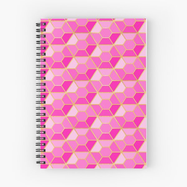 Item preview, Ice Crystal Facets // Hot Pink designed and sold by The Wellington Boot.