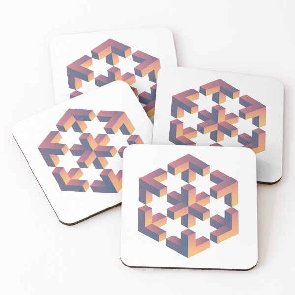 Item preview, Cubeception | Isometric illusion designed and sold by bornmedia.