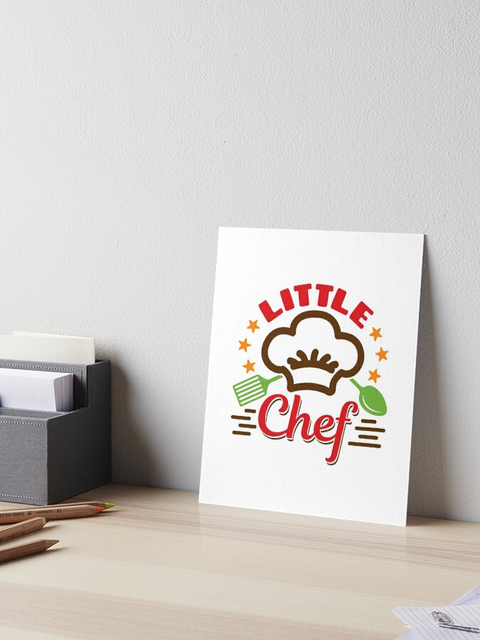 Little Chef Cooking Kids Toddlers Sticker for Sale by jaygo