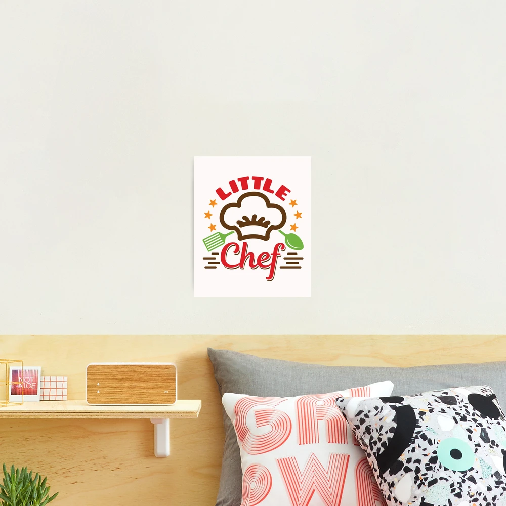 Little Chef Cooking Kids Toddlers Sticker for Sale by jaygo