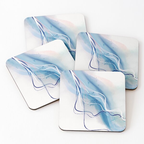 Item preview, Abstract Beach Waves // designed and sold by Art by Maria Milenova.