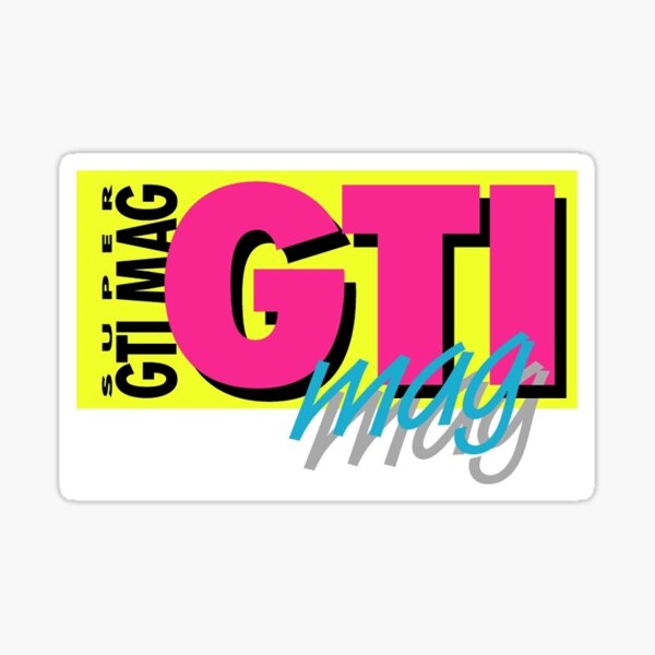 Item preview, GTI Mag designed and sold by Retro-Asthetic.