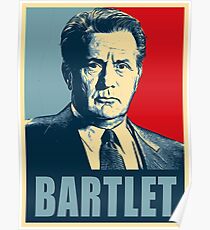 Póster bartlet para america