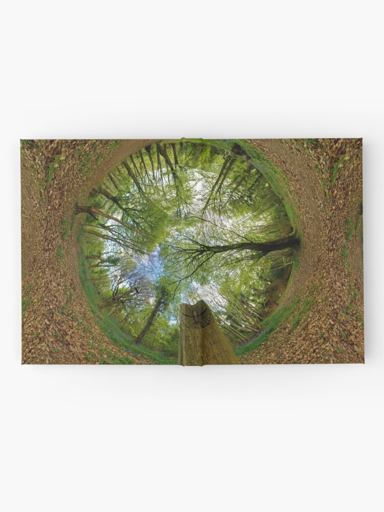 Alternate view of Butterfly Sculpture in Prehen Woods, Derry (Sky-in) Hardcover Journal