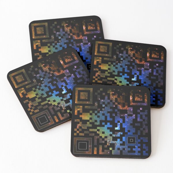 Item preview, QR Code Galaxy Eagle designed and sold by rapplatt.
