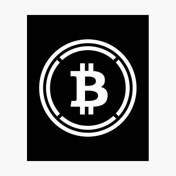 Wrapped Bitcoin cryptocurrency - Wrapped Bitcoin WBTC Photographic Print