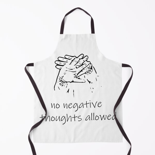 Item preview, No negative thoughts allowed text designed and sold by nirvanzentinal.