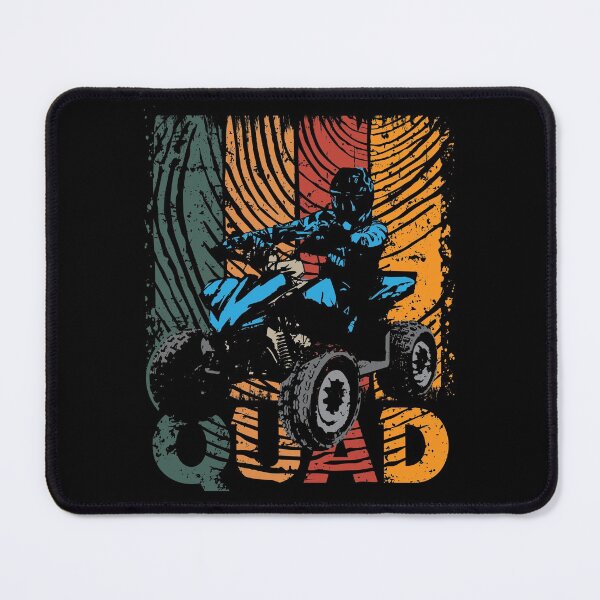 Item preview, Quad driving four wheel 4x4 quad riders racing motorsport retro design designed and sold by brunsch-print.