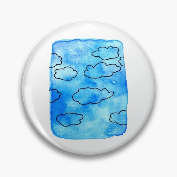 Item preview, watercolor clouds designed and sold by Annka47.