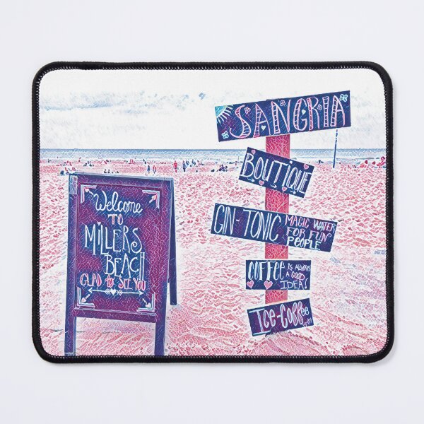 Item preview, Welcome to Millers Beach designed and sold by Neonyx2020.
