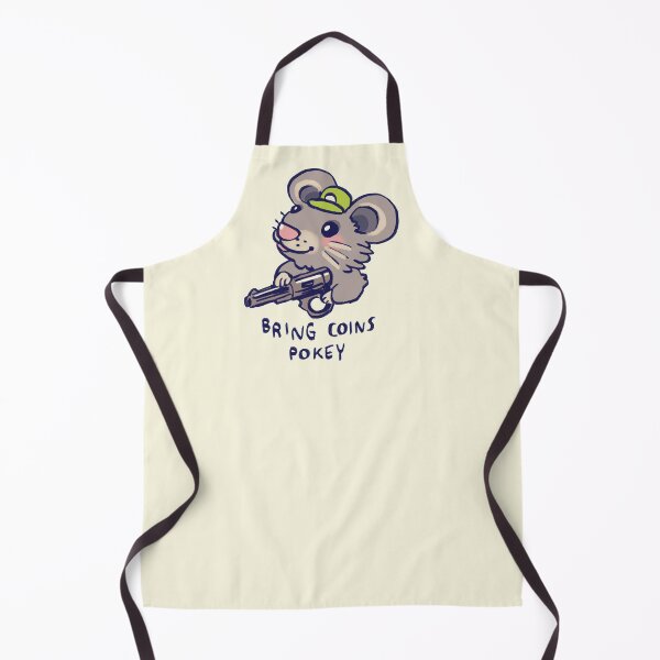 Item preview, I draw gun hat mouse says bring coins pokey / stardew valley designed and sold by RansRoom.