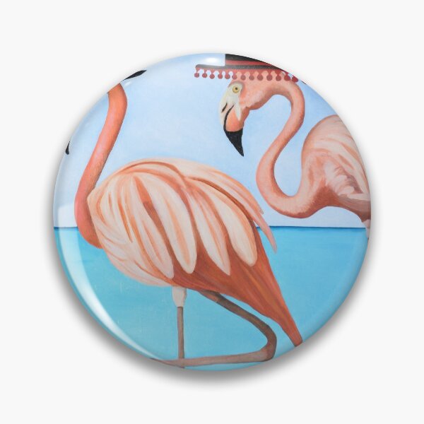 Item preview, Flamenco Flamingo's And The Singing Seagull designed and sold by LeahSaulnier.
