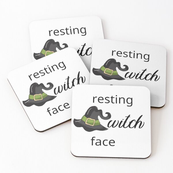Item preview, Resting witch face designed and sold by Starlett Designs.