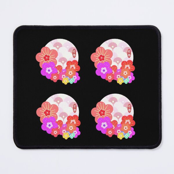 Item preview, Japanese Flower Pattern Wagara Design designed and sold by D-Shirt-More.