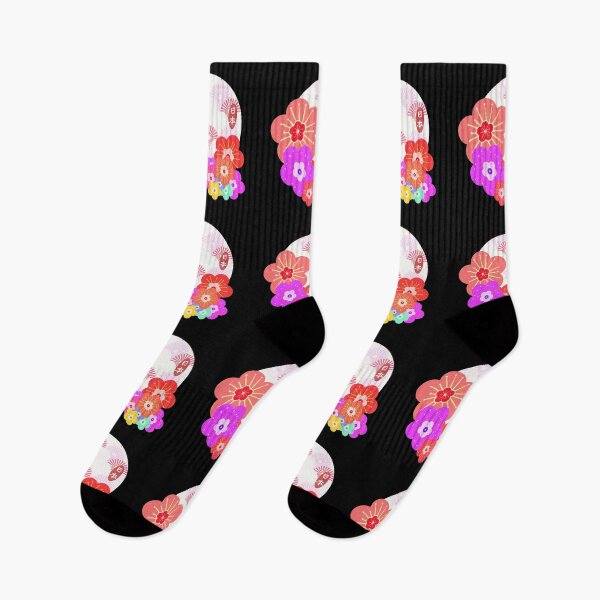 Item preview, Japanese Flower Pattern Wagara Design designed and sold by D-Shirt-More.