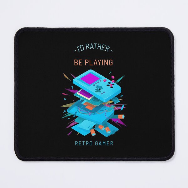 Item preview,  I'd Rather Be Playing Retro Games Design designed and sold by Artpace.