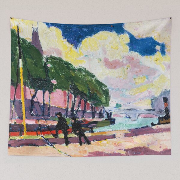 Item preview, On the Banks of the Seine (1909–1912) by Henry Lyman Sayen designed and sold by Designedbysm.