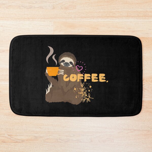 Item preview, Coffee. Cute Sloth With Cup Of Coffee Design designed and sold by EarthArtDesigns.