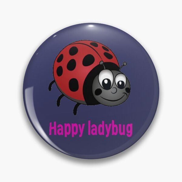 Item preview, happy ladybug designed and sold by mostheristore.