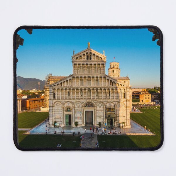 Item preview, The Pisa Cathedral façade with the Leaning Tower in the background, taken from a window of the Pisa Baptistery. designed and sold by H-AB.