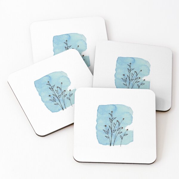 Item preview, watercolor tiny flowers designed and sold by Annka47.