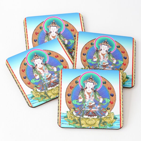 Item preview, Tibetan Thangka Vajrasattva Tattoo Mandala  designed and sold by RBEnt.