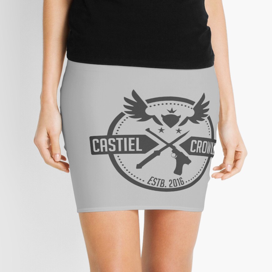 Castiel & Crowley Investigators Mini Skirt