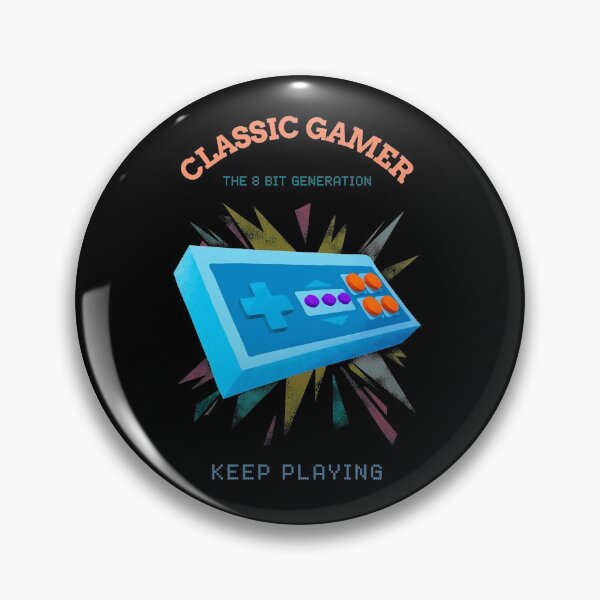 Item preview, Awesome and Amazing Classic Gamer 8 Bit Generation Design designed and sold by Artpace.