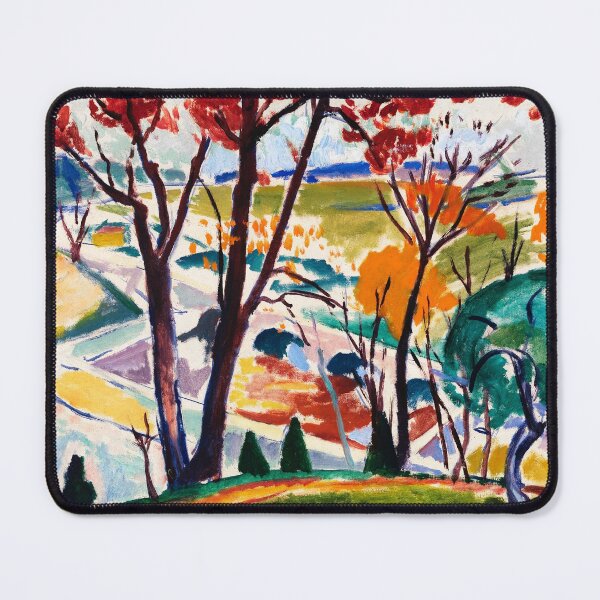 Item preview, Abstract Art Landscape, Bridge, Huntingdon Valley (ca.1915–1916) by Henry Lyman Sayen designed and sold by Designedbysm.