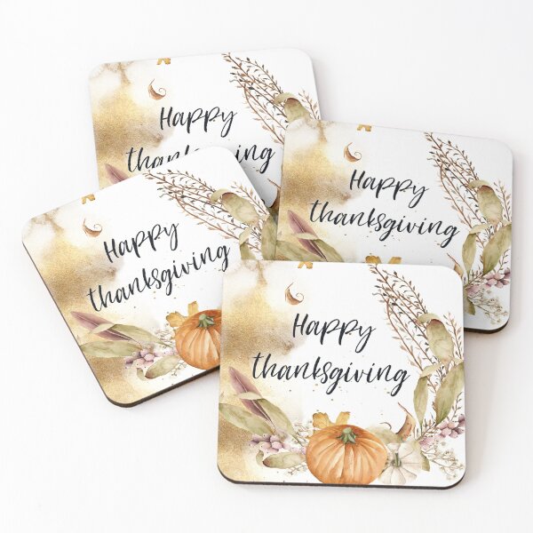 Item preview, Happy Thanksgiving, Autumn Greeting Art, Thanksgiving Fall, Thankful Art, Holiday Greetings, Christian Gifts, Pillow designed and sold by Dzhenka-Balimez.