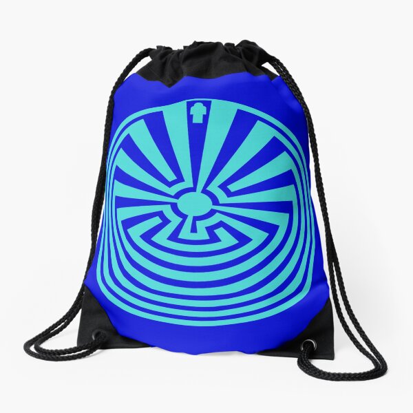 Iʼitoi or Iʼithi is, in the cosmology of the O&#39;odham peoples of Arizona, the mischievous creator god who resides in a cave below the peak of Baboquivari Mountain Drawstring Bag