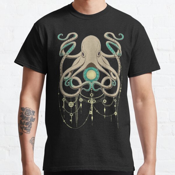 Timeless Octopus - Grey Classic T-Shirt