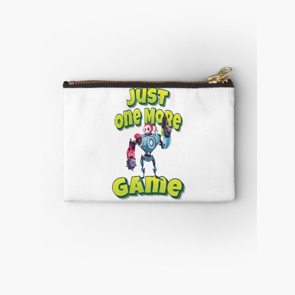 Item preview, Just One More Game Modern Robot With Weapon designed and sold by WordsGamersUse.
