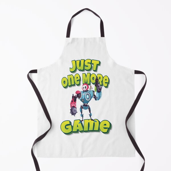 Item preview, Just One More Game Modern Robot With Weapon designed and sold by WordsGamersUse.