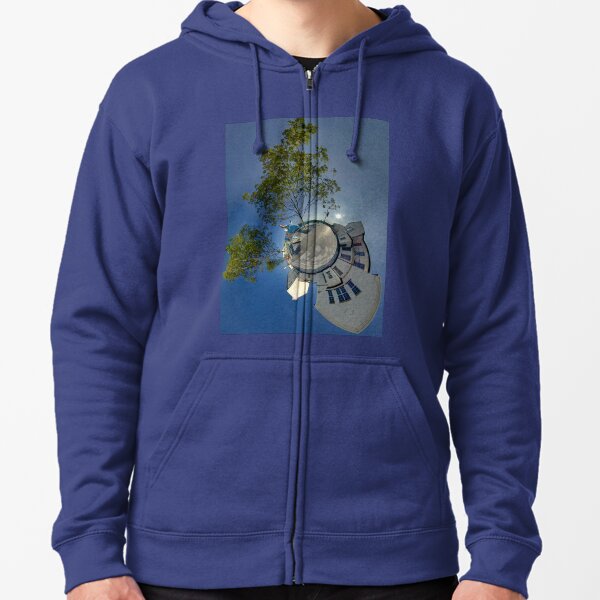 Cow Parade Panorama - Shirt Factory Horn, Derry Zipped Hoodie