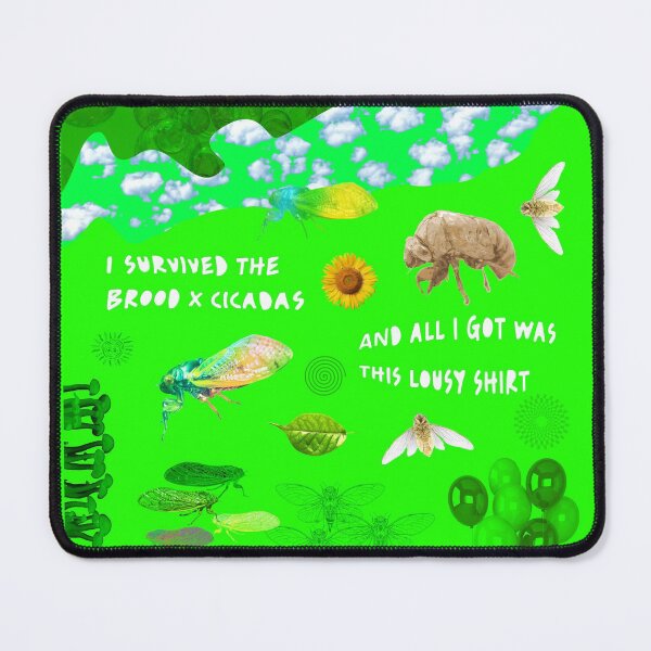 Item preview, I survived the Brood X cicadas designed and sold by Meme Economy.