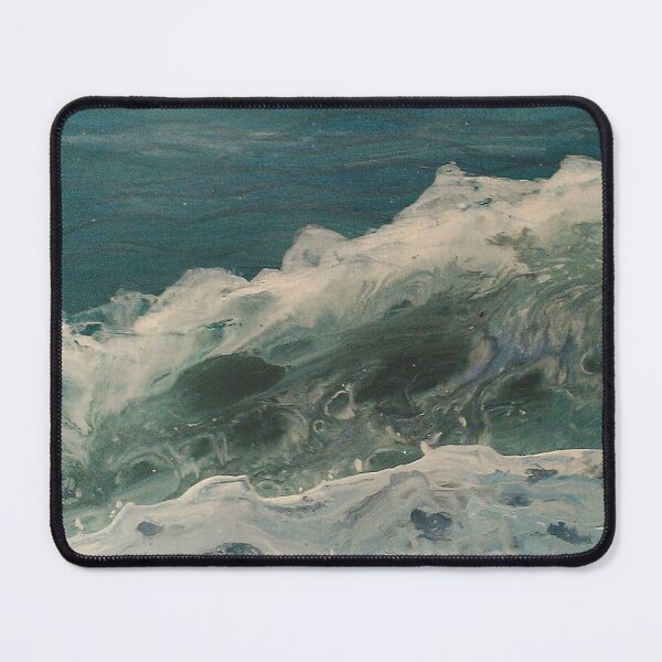 Item preview, White wash ocean wave macro image designed and sold by mysticmern.