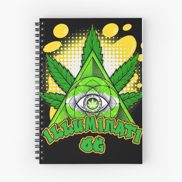 Item preview, Illuminati OG Marijuana Weed Strain Design Package designed and sold by DabGraphic.