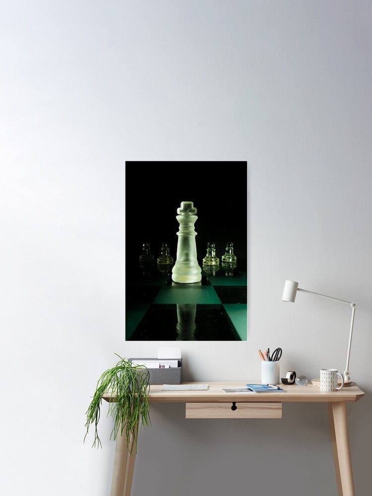 Robot Alien Playing Chess - Lichess Down Image Poster for Sale by  GambitChess