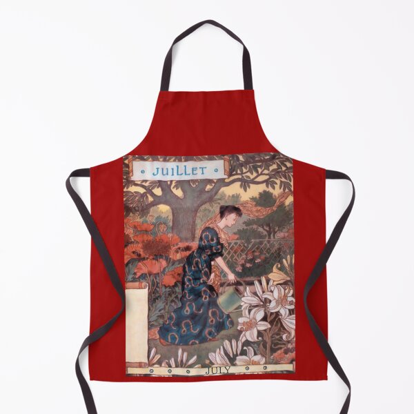Item preview, Eugene Grasset French Art Nouveau Poster July designed and sold by Bellathewilde.