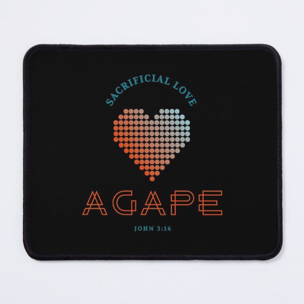 Item preview, Agape - God's  Sacrificial Love - John 3:16 designed and sold by TatteredFaith.