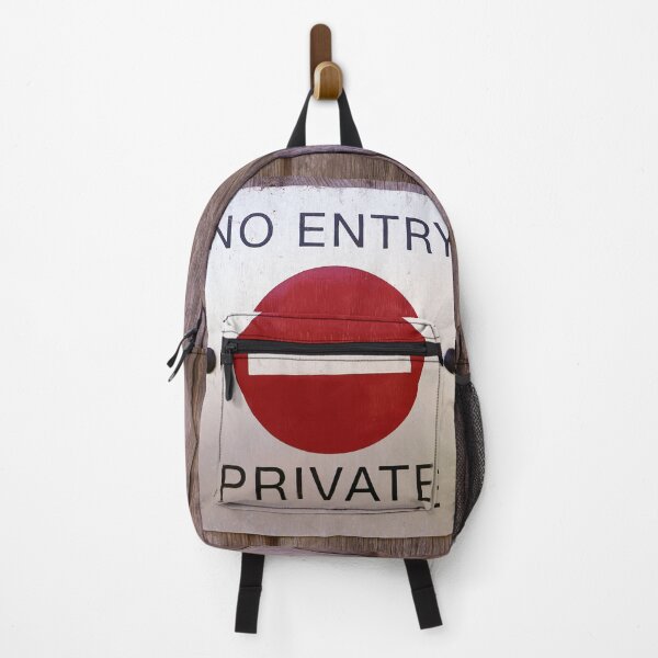 Item preview, Private No Entry Sign designed and sold by pinkal.