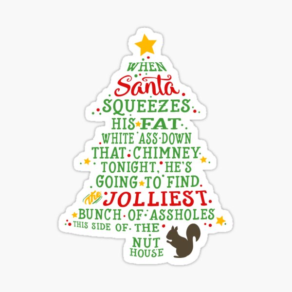 National Lampoons Christmas Vacation Stickers Redbubble