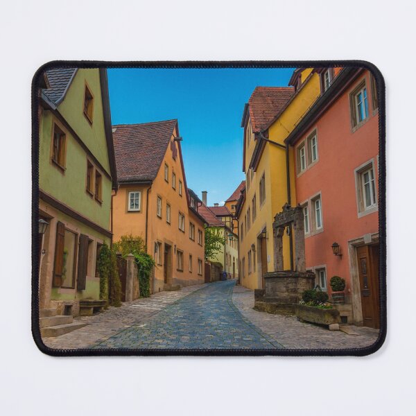 Item preview, Lane of Colourful Houses designed and sold by H-AB.