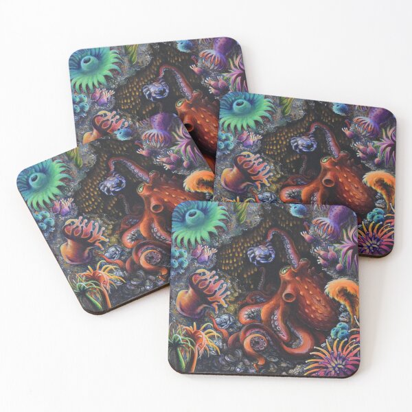 Item preview, Octopus Garden of Earthly Delights designed and sold by RJKpoyp.