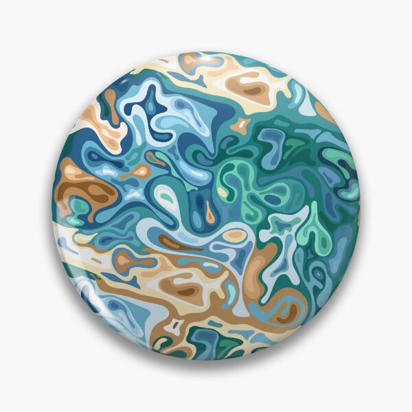 Item preview, Liquid (Abstract Color Combination) II designed and sold by B & K     Store.