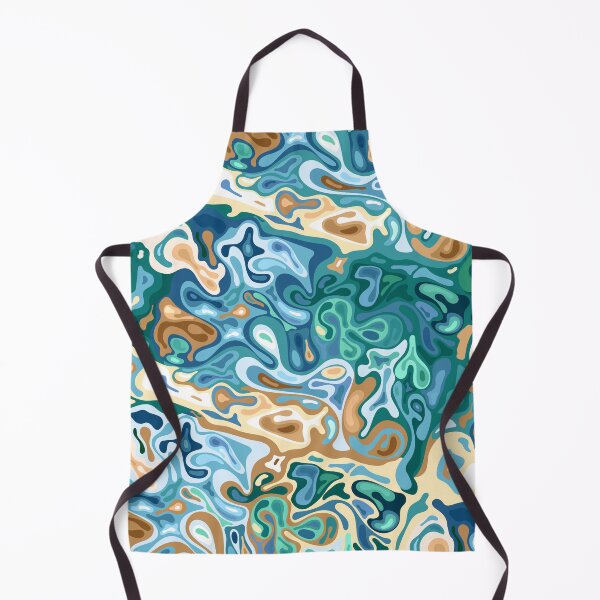 Item preview, Liquid (Abstract Color Combination) II designed and sold by B & K     Store.
